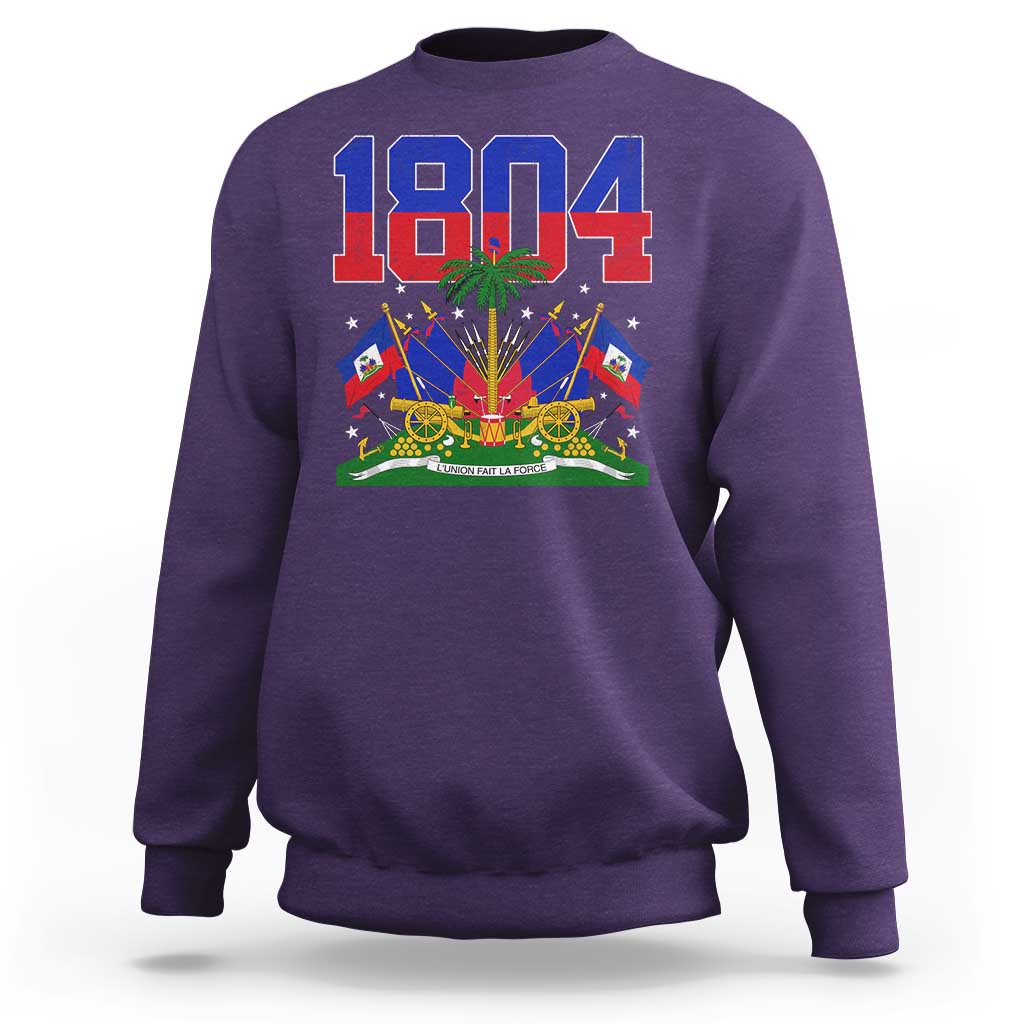 Haitian Revolution 1804 Sweatshirt Haiti Flag Independence Day Haitian Graphic