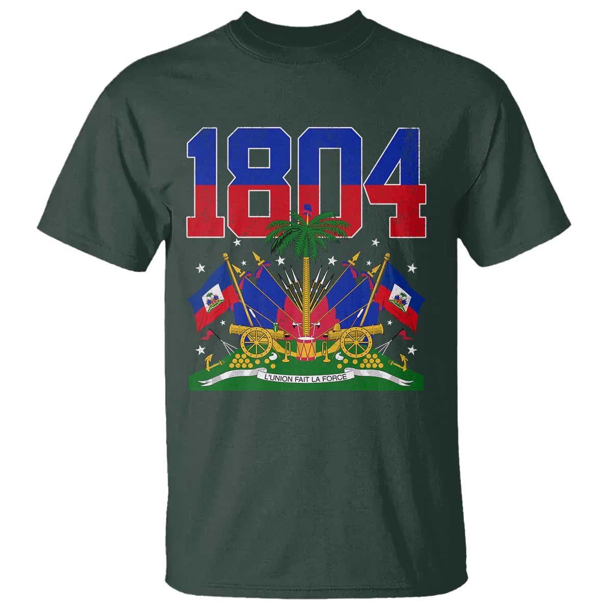 Haitian Revolution 1804 T Shirt Haiti Flag Independence Day Haitian Graphic