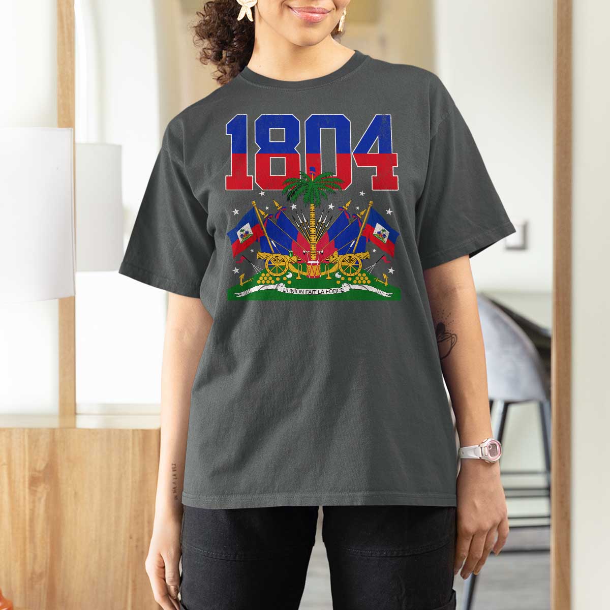 Haitian Revolution 1804 T Shirt For Women Haiti Flag Independence Day Haitian Graphic