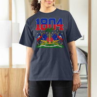 Haitian Revolution 1804 T Shirt For Women Haiti Flag Independence Day Haitian Graphic
