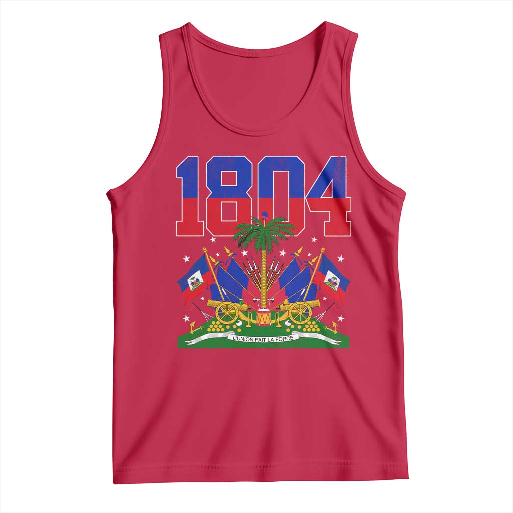 Haitian Revolution 1804 Tank Top Haiti Flag Independence Day Haitian Graphic