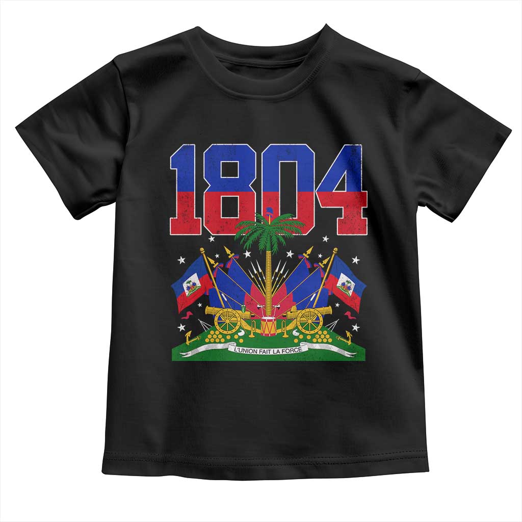 Haitian Revolution 1804 Toddler T Shirt Haiti Flag Independence Day Haitian Graphic