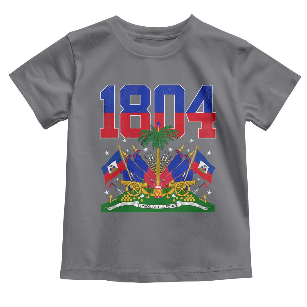 Haitian Revolution 1804 Toddler T Shirt Haiti Flag Independence Day Haitian Graphic