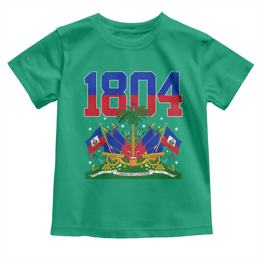 Haitian Revolution 1804 Toddler T Shirt Haiti Flag Independence Day Haitian Graphic