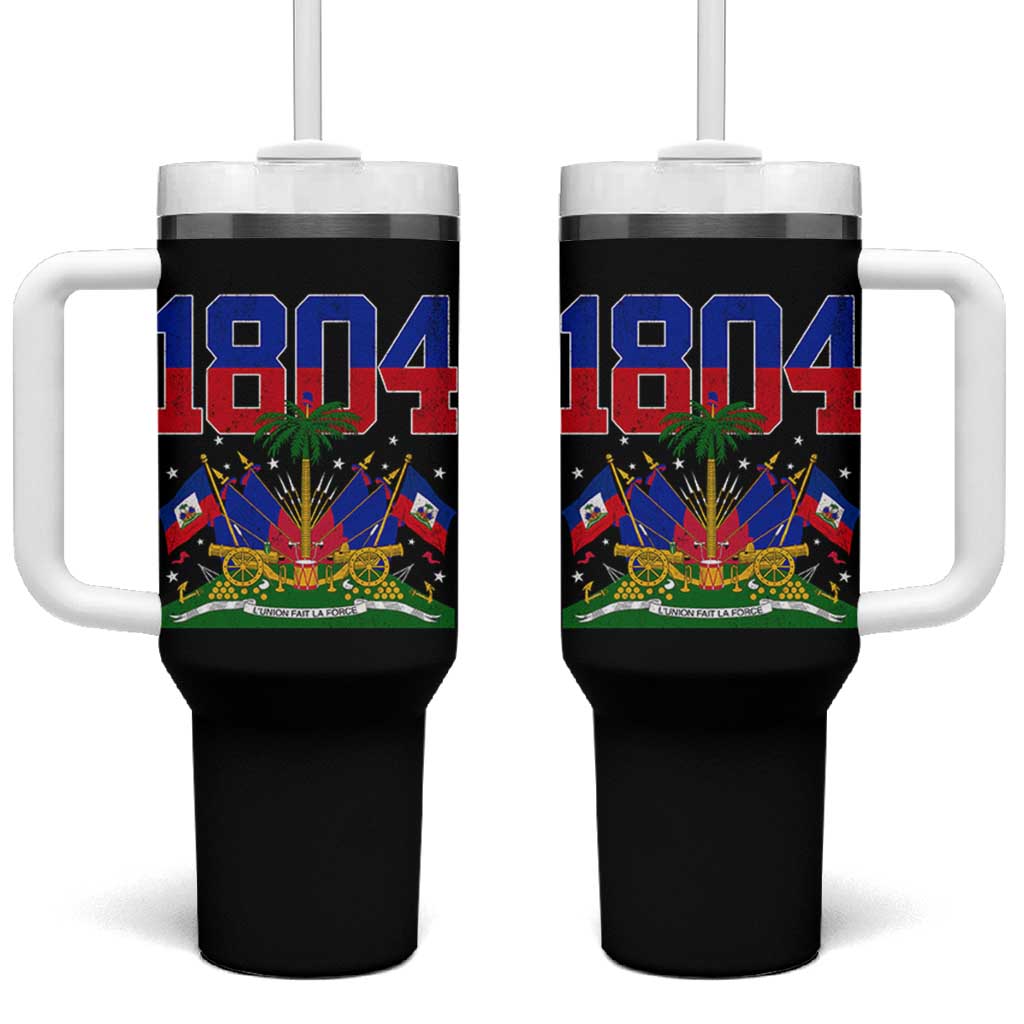 Haitian Revolution 1804 Tumbler With Handle Haiti Flag Independence Day Haitian Graphic