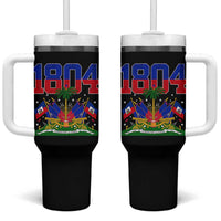 Haitian Revolution 1804 Tumbler With Handle Haiti Flag Independence Day Haitian Graphic