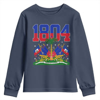Haitian Revolution 1804 Youth Sweatshirt Haiti Flag Independence Day Haitian Graphic