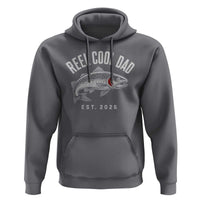 Reel Cool Dad Est 2026 Hoodie Trout Fishing Vintage First Time Dad Fathers Day