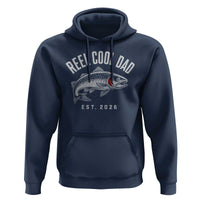 Reel Cool Dad Est 2026 Hoodie Trout Fishing Vintage First Time Dad Fathers Day