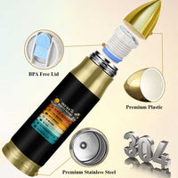 Funny Retirement Gift Bullet Tumbler New Benefits Package Retro Retired 2026