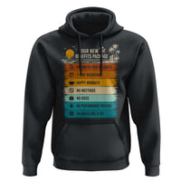 Funny Retirement Gift Hoodie New Benefits Package Retro Retired 2026