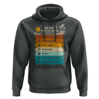 Funny Retirement Gift Hoodie New Benefits Package Retro Retired 2026