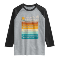 Funny Retirement Gift Raglan Shirt New Benefits Package Retro Retired 2026