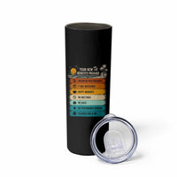 Funny Retirement Gift Skinny Tumbler New Benefits Package Retro Retired 2026