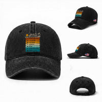 Funny Retirement Gift Washed Cotton Baseball Cap New Benefits Package Retro Retired 2026