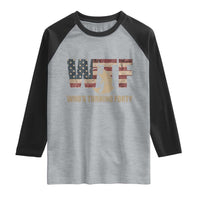 40th Birthday Raglan Shirt Funny WTF Whos Turning Forty Vintage Fishing 40 Year Old Gift