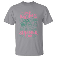 Retro Tired Moms Summer Club T Shirt Funny Mama Beach Vacation Gift