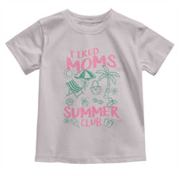 Retro Tired Moms Summer Club Toddler T Shirt Funny Mama Beach Vacation Gift