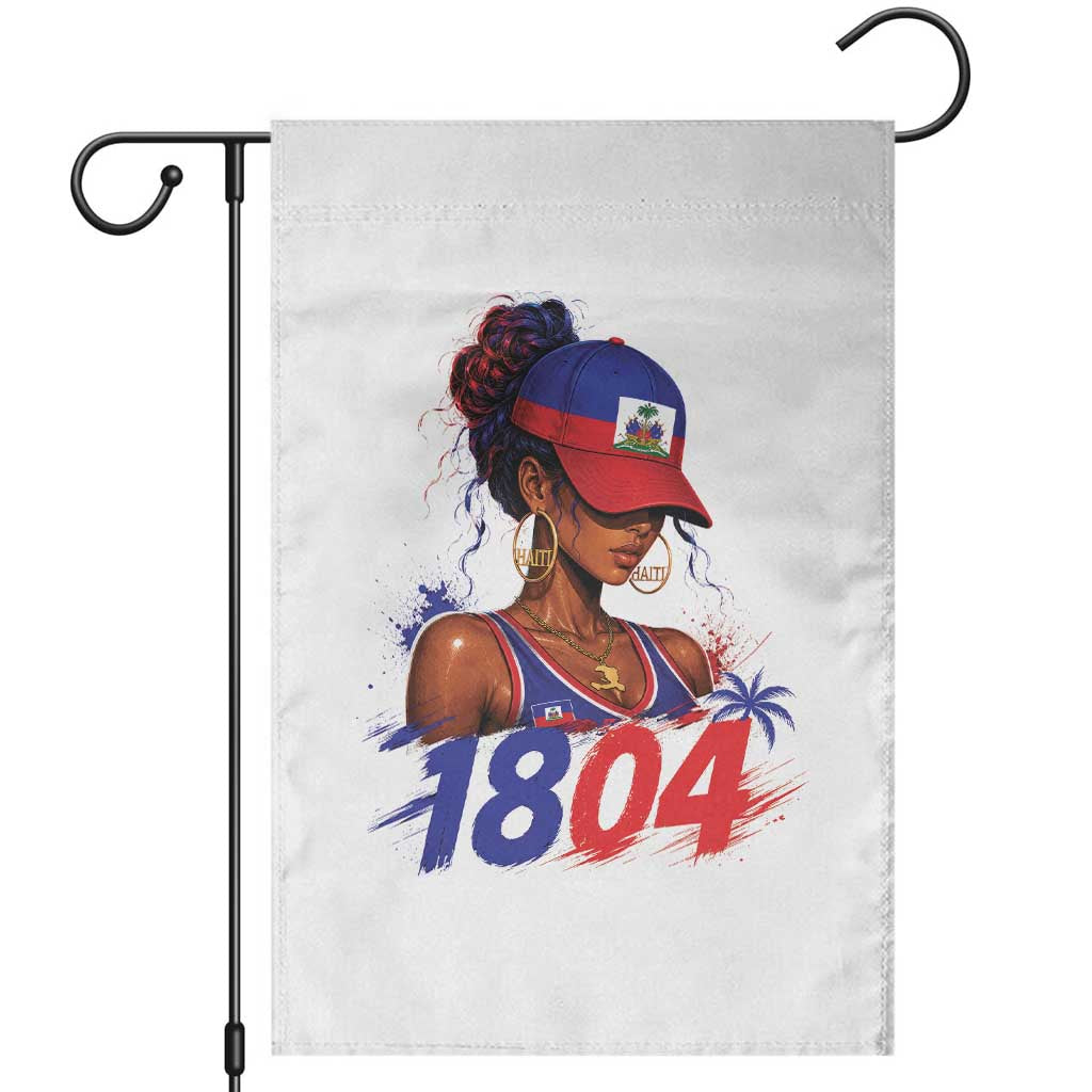 Haitian Revolution 1804 Garden Flag Haiti Flag Independence Day Haitian Girl Graphic