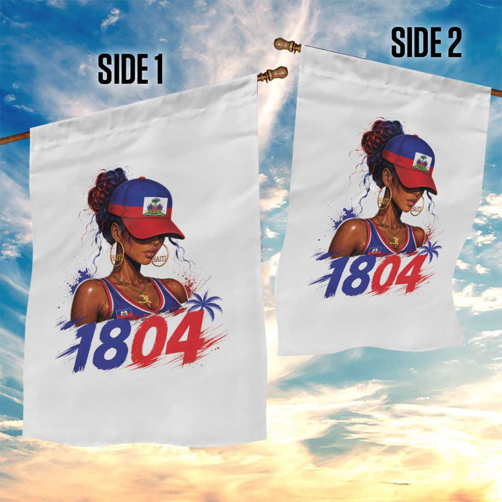 Haitian Revolution 1804 Garden Flag Haiti Flag Independence Day Haitian Girl Graphic