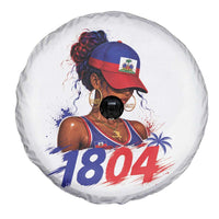 Haitian Revolution 1804 Spare Tire Cover Haiti Flag Independence Day Haitian Girl Graphic
