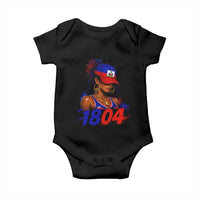 Haitian Revolution 1804 Baby Onesie Haiti Flag Independence Day Haitian Girl Graphic