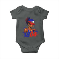 Haitian Revolution 1804 Baby Onesie Haiti Flag Independence Day Haitian Girl Graphic