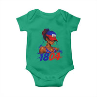 Haitian Revolution 1804 Baby Onesie Haiti Flag Independence Day Haitian Girl Graphic