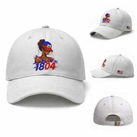 Haitian Revolution 1804 Baseball Cap Haiti Flag Independence Day Haitian Girl Graphic