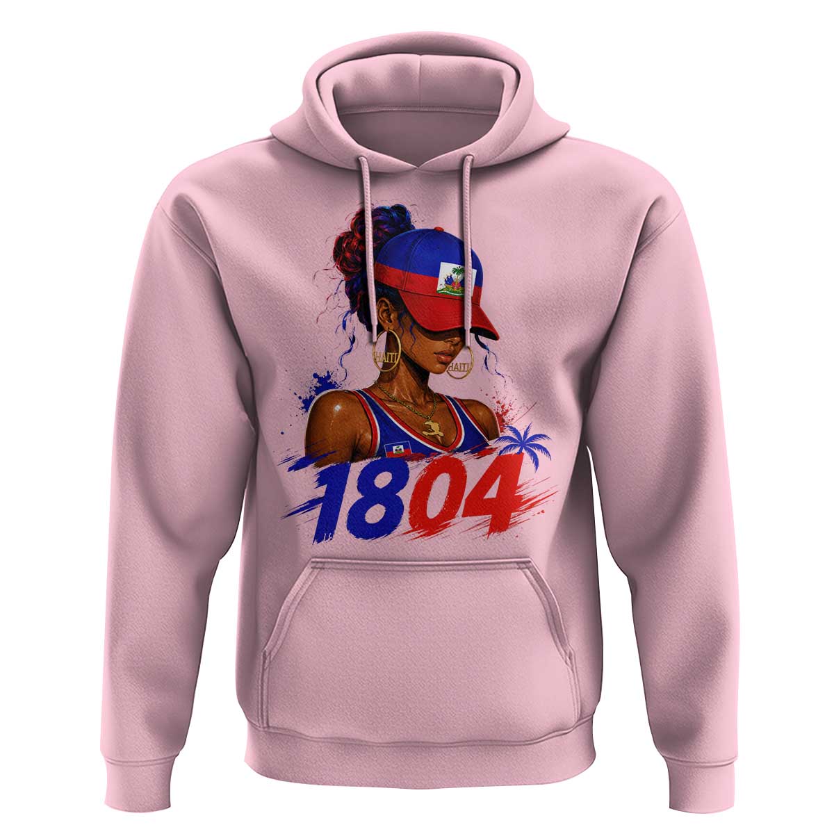 Haitian Revolution 1804 Hoodie Haiti Flag Independence Day Haitian Girl Graphic