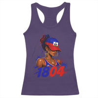 Haitian Revolution 1804 Racerback Tank Top Haiti Flag Independence Day Haitian Girl Graphic