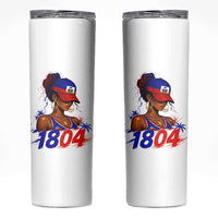 Haitian Revolution 1804 Skinny Tumbler Haiti Flag Independence Day Haitian Girl Graphic