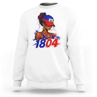 Haitian Revolution 1804 Sweatshirt Haiti Flag Independence Day Haitian Girl Graphic
