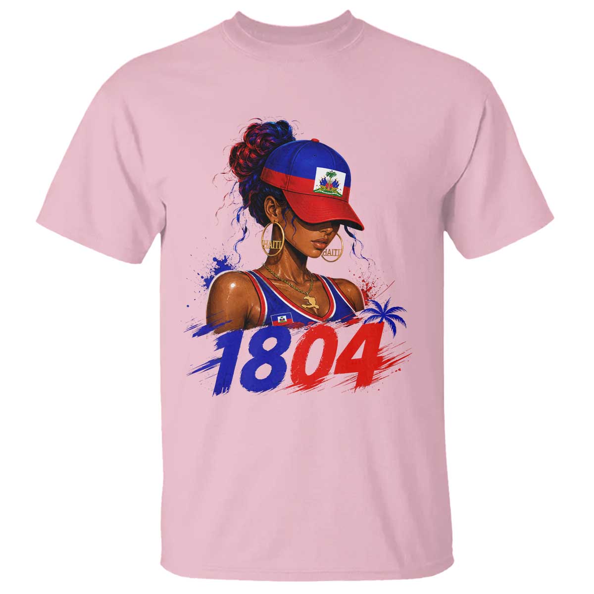 Haitian Revolution 1804 T Shirt Haiti Flag Independence Day Haitian Girl Graphic