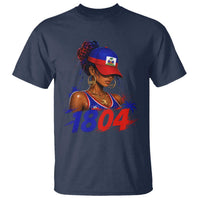 Haitian Revolution 1804 T Shirt Haiti Flag Independence Day Haitian Girl Graphic
