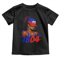 Haitian Revolution 1804 Toddler T Shirt Haiti Flag Independence Day Haitian Girl Graphic