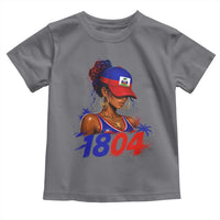 Haitian Revolution 1804 Toddler T Shirt Haiti Flag Independence Day Haitian Girl Graphic