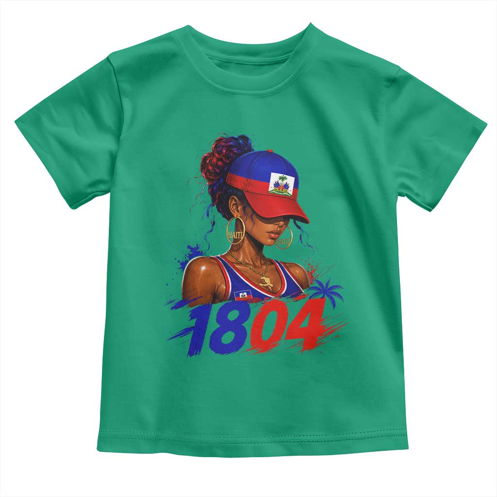 Haitian Revolution 1804 Toddler T Shirt Haiti Flag Independence Day Haitian Girl Graphic