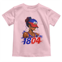 Haitian Revolution 1804 Toddler T Shirt Haiti Flag Independence Day Haitian Girl Graphic