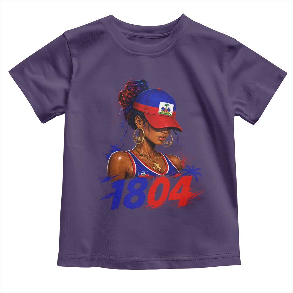 Haitian Revolution 1804 Toddler T Shirt Haiti Flag Independence Day Haitian Girl Graphic