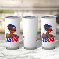 Haitian Revolution 1804 Tumbler Cup Haiti Flag Independence Day Haitian Girl Graphic