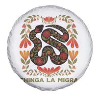 Immigrant Rights Spare Tire Cover Chinga La Migra - Wonder Print Shop