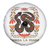 Immigrant Rights Spare Tire Cover Chinga La Migra - Wonder Print Shop