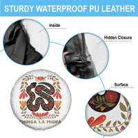 Immigrant Rights Spare Tire Cover Chinga La Migra - Wonder Print Shop