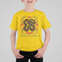 Immigrant Rights T Shirt For Kid Chinga La Migra - Wonder Print Shop