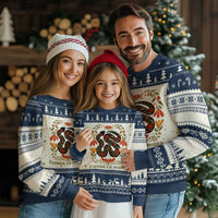 Immigrant Rights Ugly Christmas Sweater Chinga La Migra - Wonder Print Shop