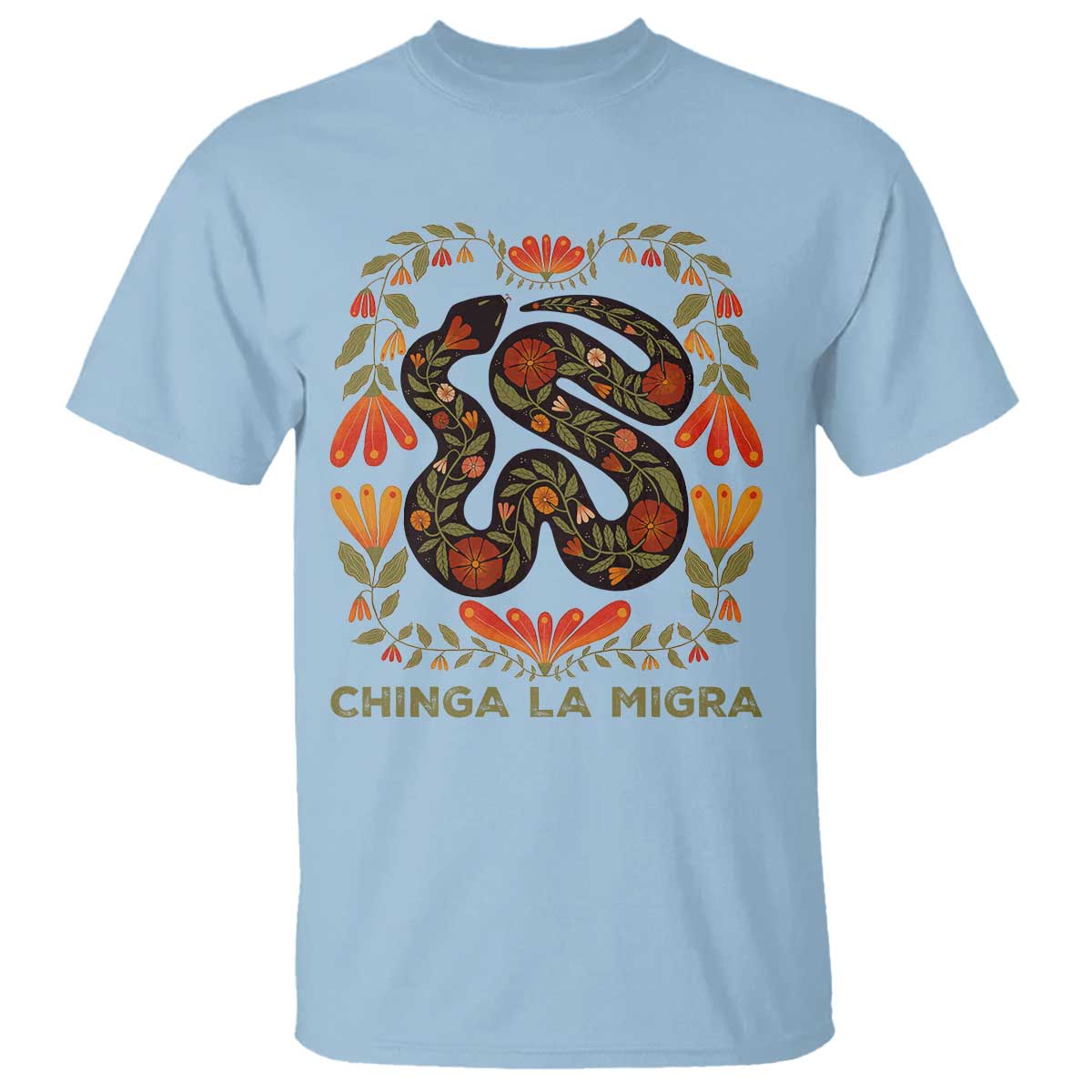 Immigrant Rights T Shirt Chinga La Migra - Wonder Print Shop