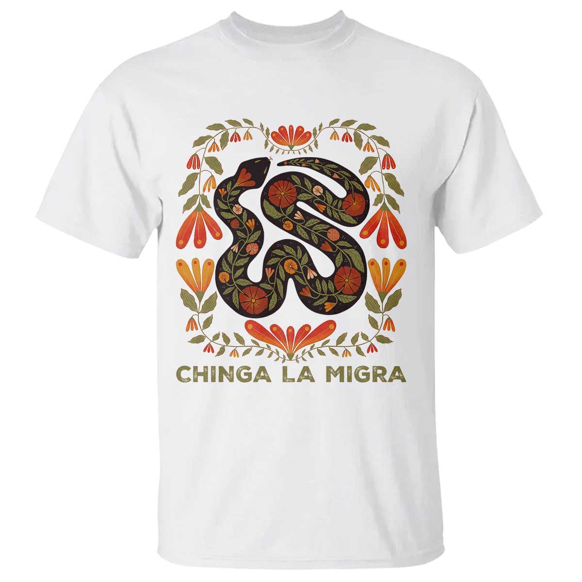 Immigrant Rights T Shirt Chinga La Migra - Wonder Print Shop