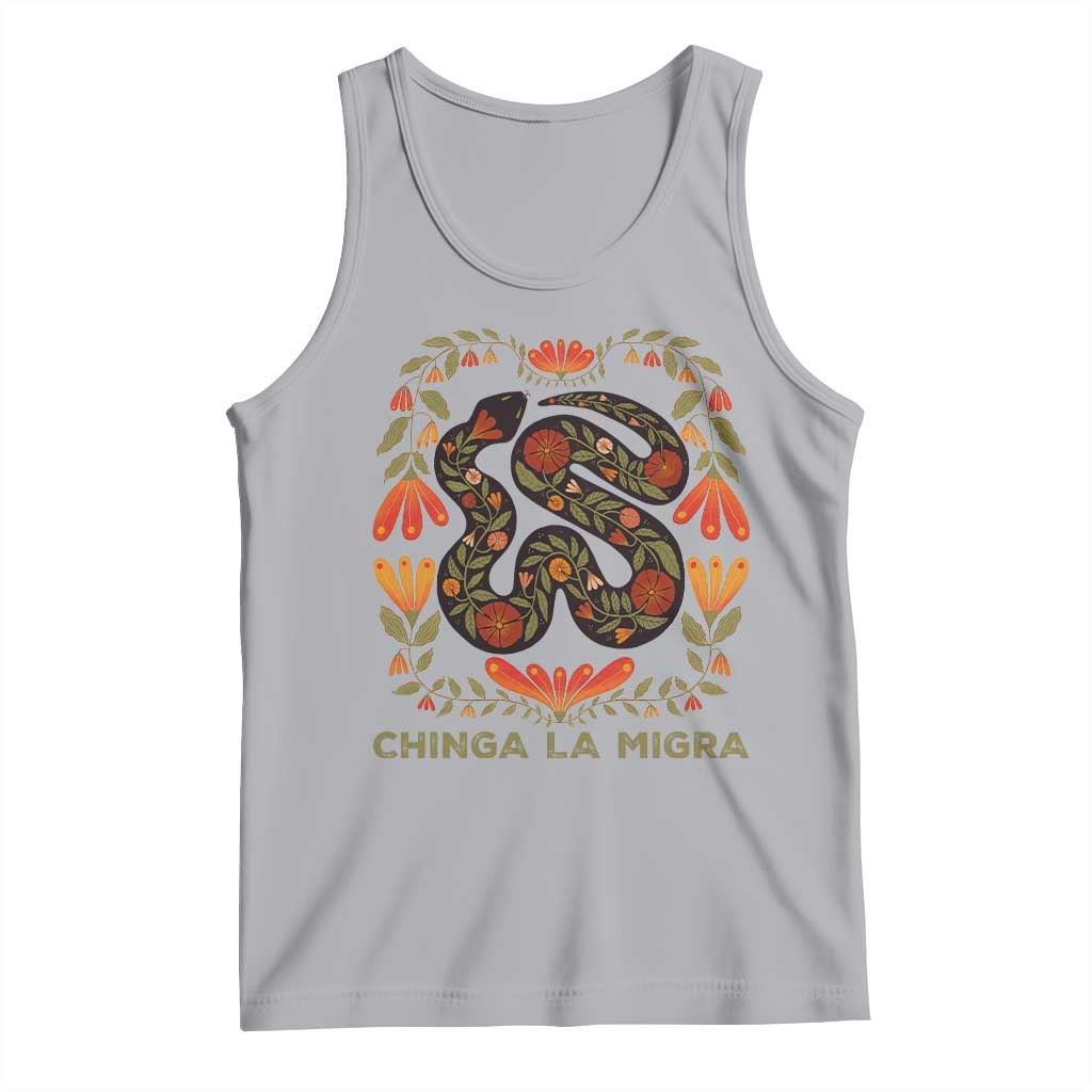 Immigrant Rights Tank Top Chinga La Migra - Wonder Print Shop