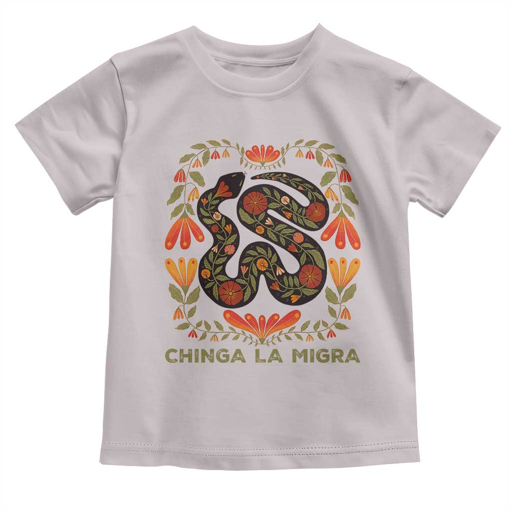 Immigrant Rights Toddler T Shirt Chinga La Migra - Wonder Print Shop
